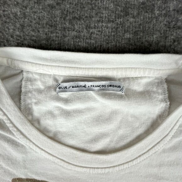 Marithe Francois Girbaud Graphic T-Shirt Mens Sz 2XL Paris NYC Spellout Y2K READ - Picture 3 of 10